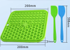 Square Suction Cup Pet Food Mat