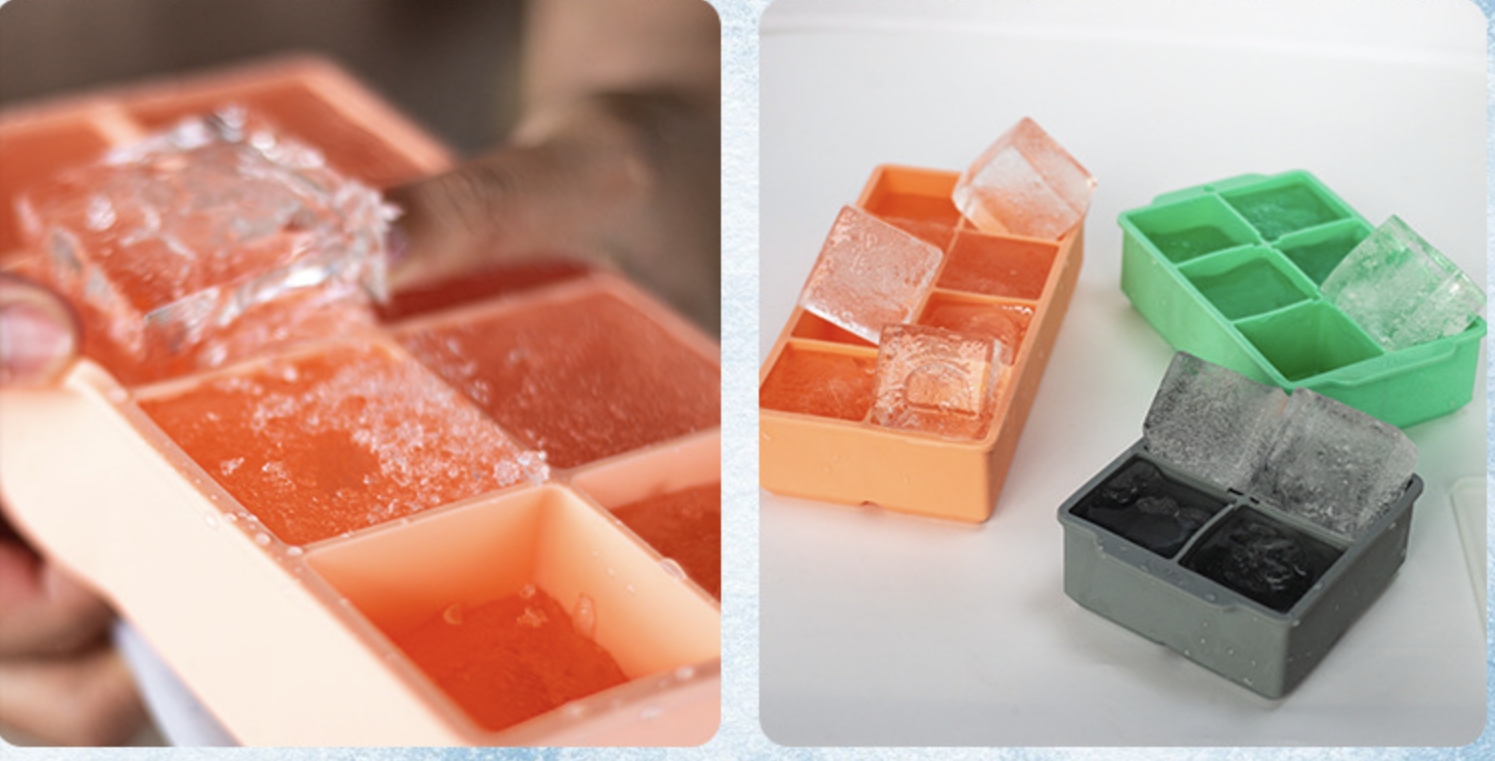 Silicone Square Ice Cube Mold