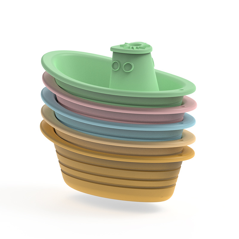 Silicone Boat Toy