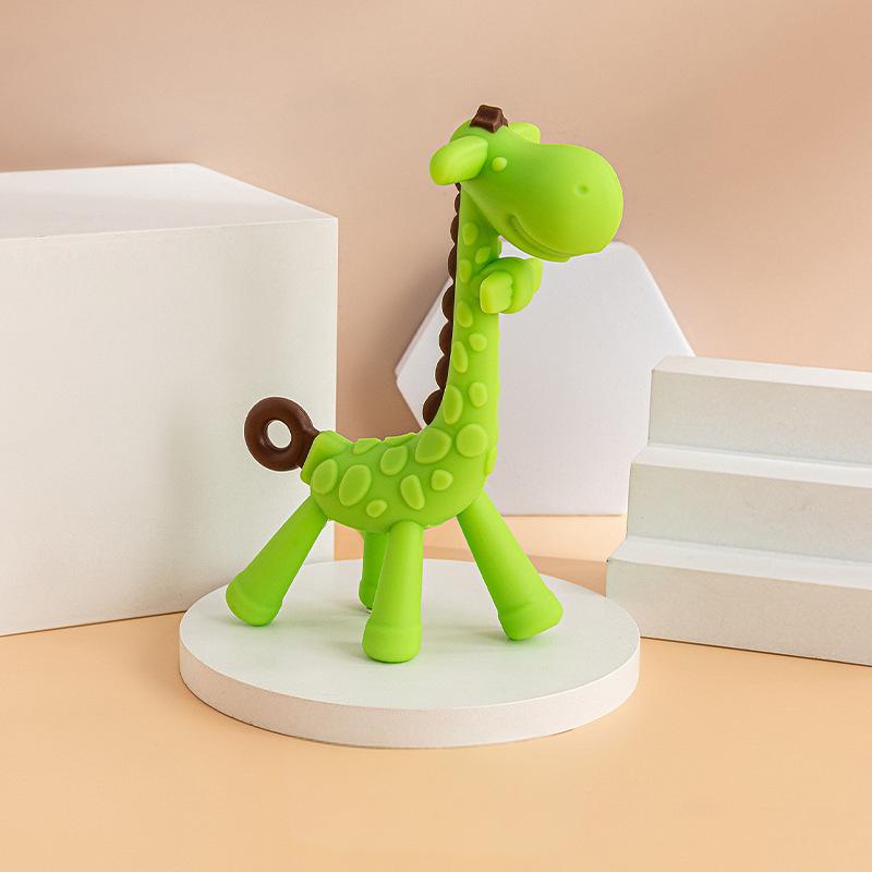 Silicone Giraffe Teether