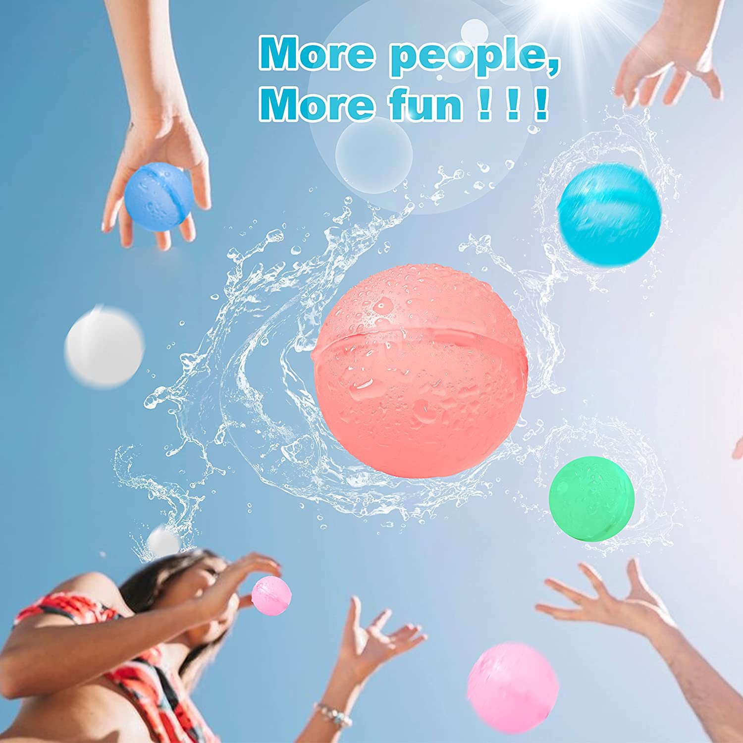 Silicone Non-magnetic Buckle Water Balloon