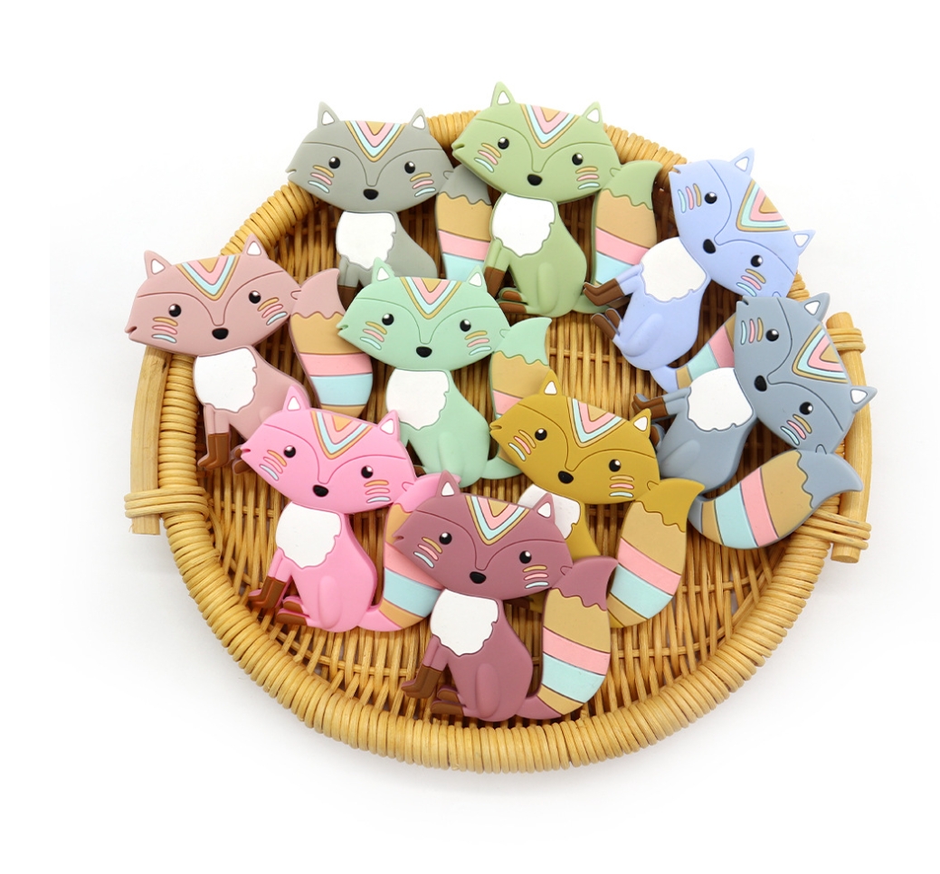 Baby Food Grade Silicone Teething Stick