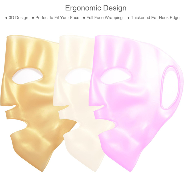 Silicone Reusable Facial Mask Sheet 