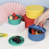 Round Silicone Lunch Box