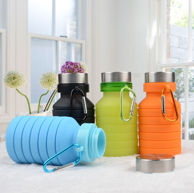 Silicone Telescopic Sports Bottle