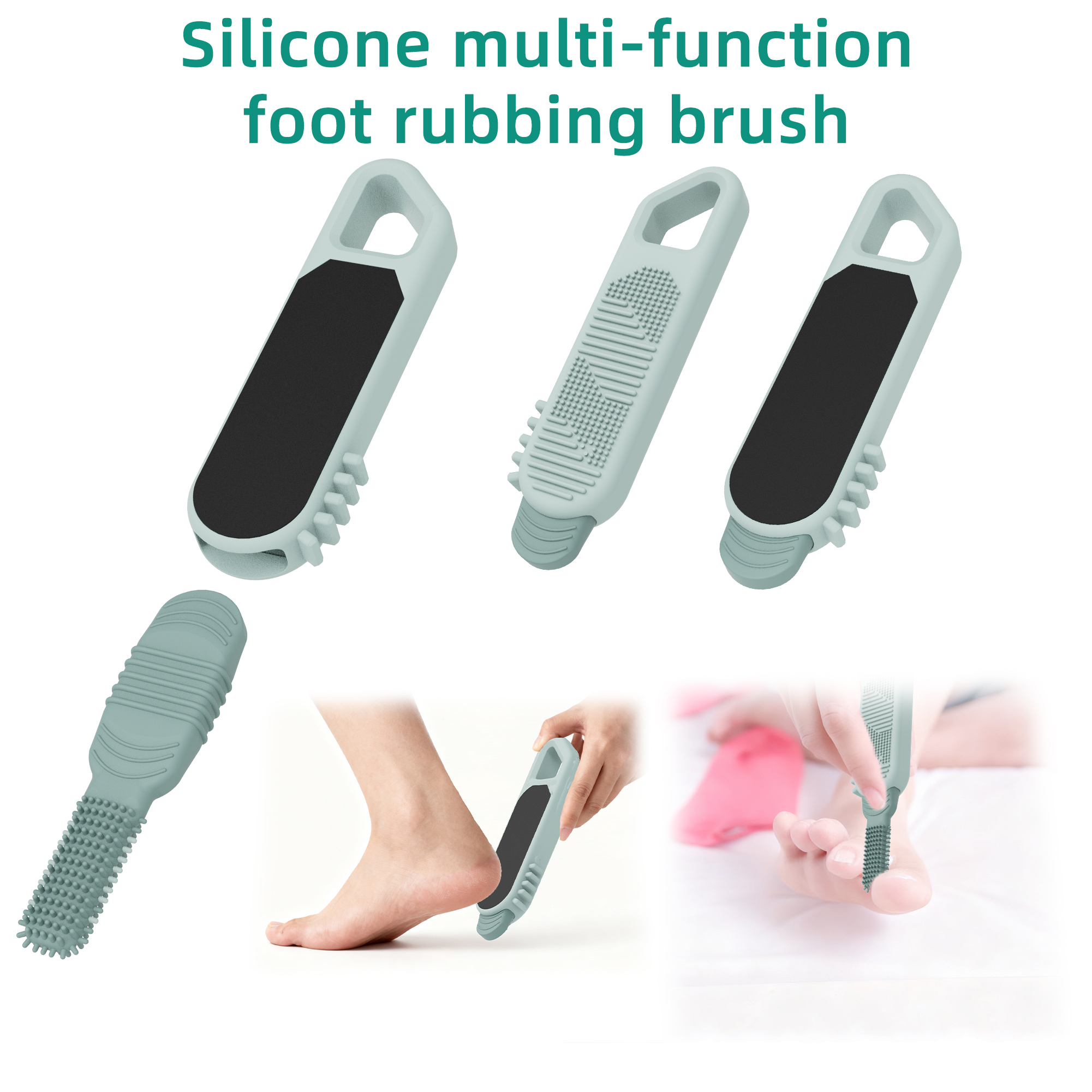 New Hot-Selling Cross-Border Foot Crevice Cleaning Brush