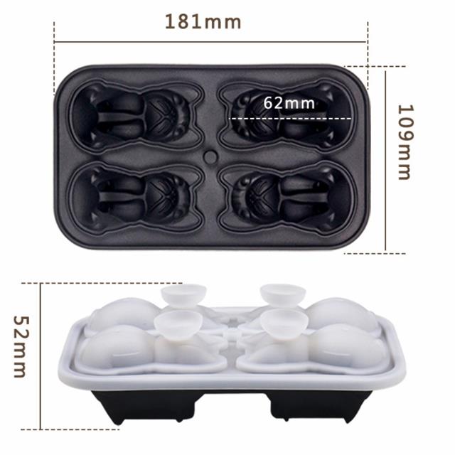 Bulldog Ice Cube Mold
