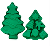 Cross-border Christmas Mold Silicone Mold Christmas Tree Gingerbread Man Snowflake Christmas Cookie Candy Mold.