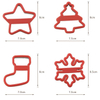 Christmas Themed Cookie Cutters 