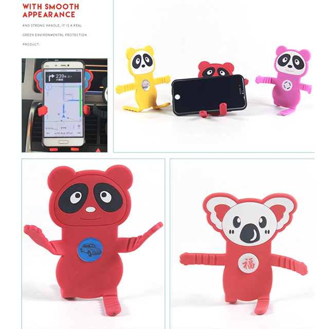 Car Cartoon Folding Mobile Phone Holder