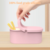 Silicone Salad Dressing Container