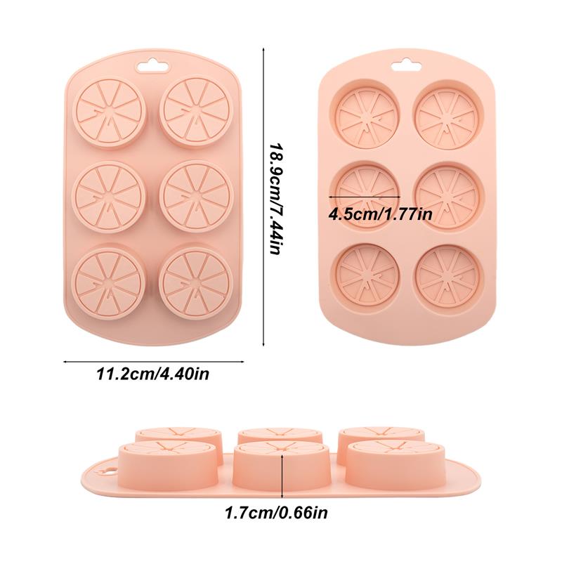 Lemon Shape Silicone Mold