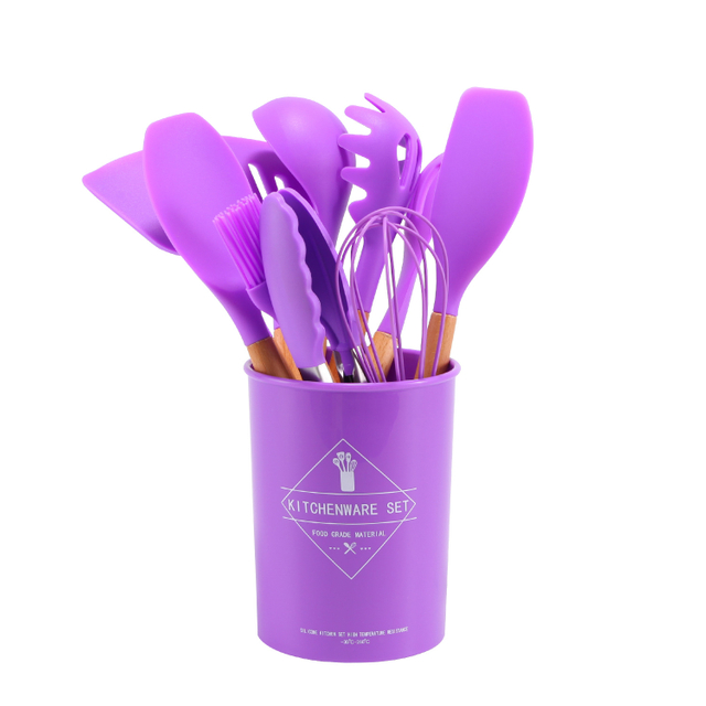 Silicone Kitchenware Cooking Utensils Set