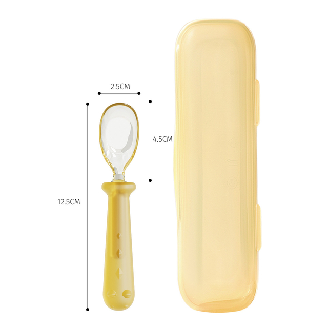Baby Silicone Soft Spoon – Gentle & Safe for Newborns