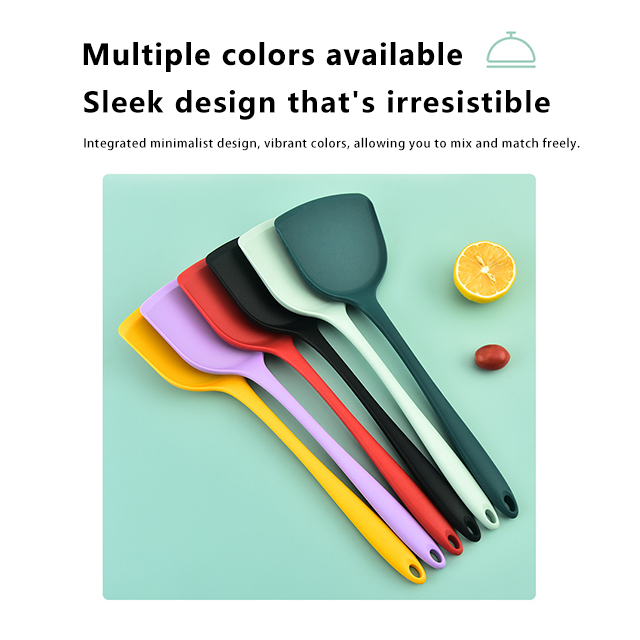 Custom silicone spatula