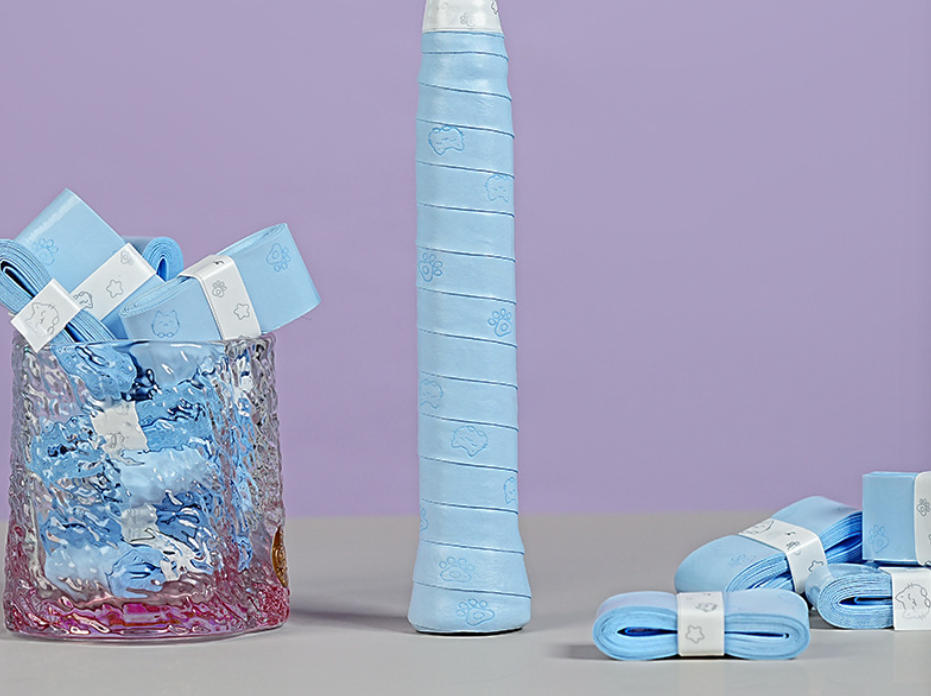 Cat Paw Tennis Racket overgrip Anti-Slip Tape,Fishing Rod Wrap, Sweat-Absorbing, Wear-Resistant Wrapping Tape for Badminton Rackets