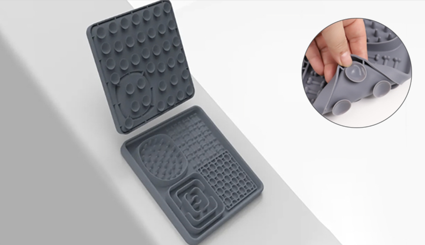 Square Silicone Pet Licking Mat