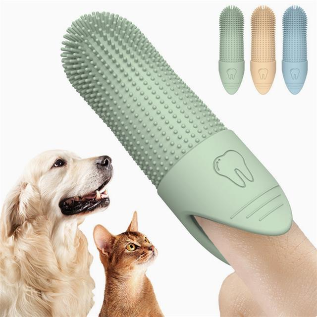 Silicone Pet Finger Toothbrush