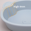Food grade silicone dinner plate