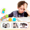 Amazon Hot-Selling Silicone Ball Grip Finger Strength Sensory Stone Stress Relief Toy Tactile Decompression Toy Ball.