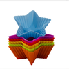 Cross-border Silicone Cake Mold Muffin Cup 7CM Colorful Square Muffin Cup Pudding Jelly Baking DIY Mold