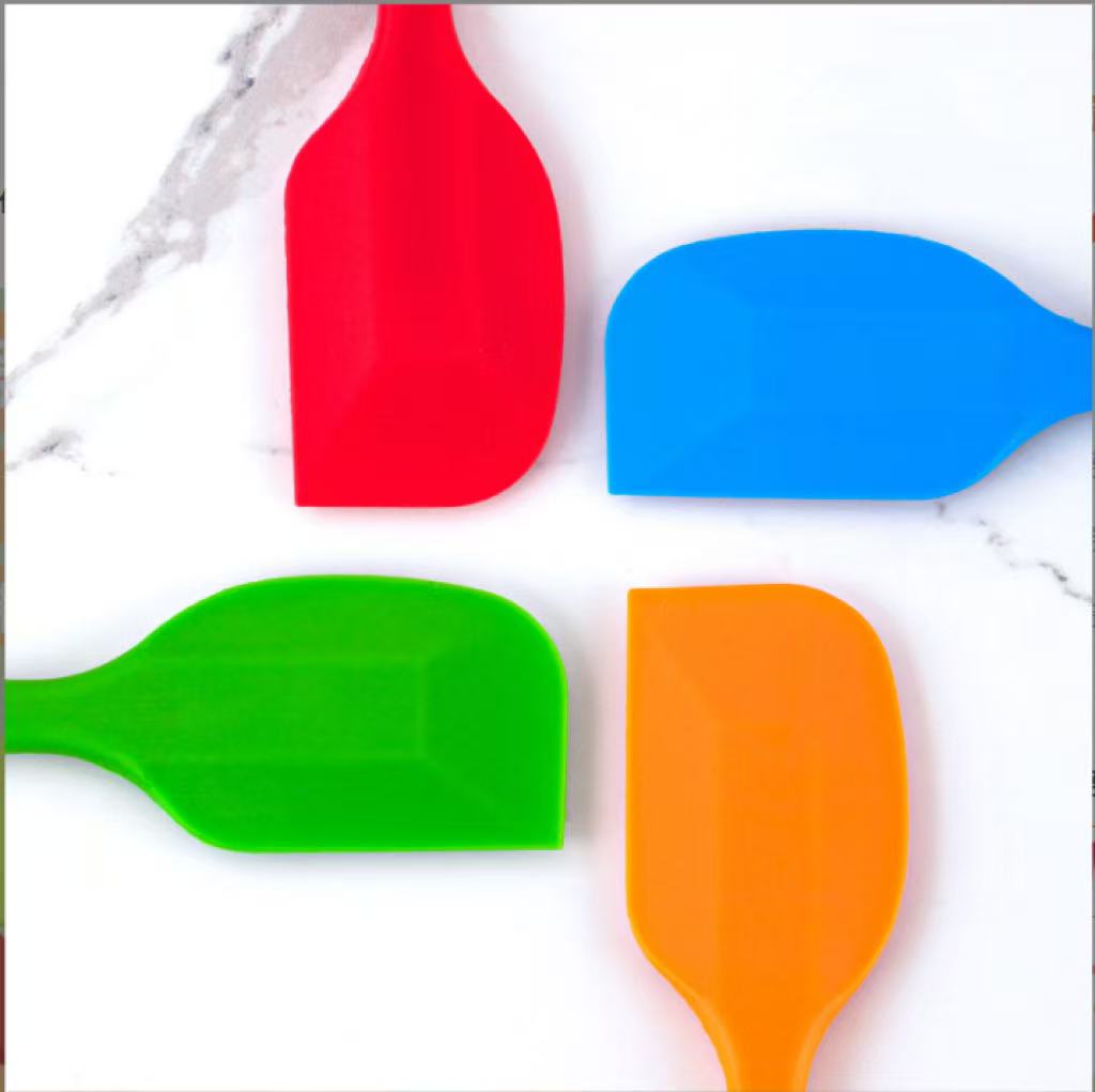 Thickened 92g cake cream silicone spatula, integrated full-cover jam baking tool, soft silicone scraper