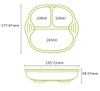 Baby Silicone Meal Tray