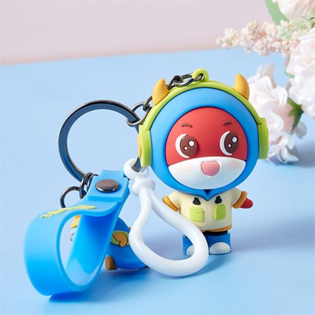 Cartoon Silicone Keychain