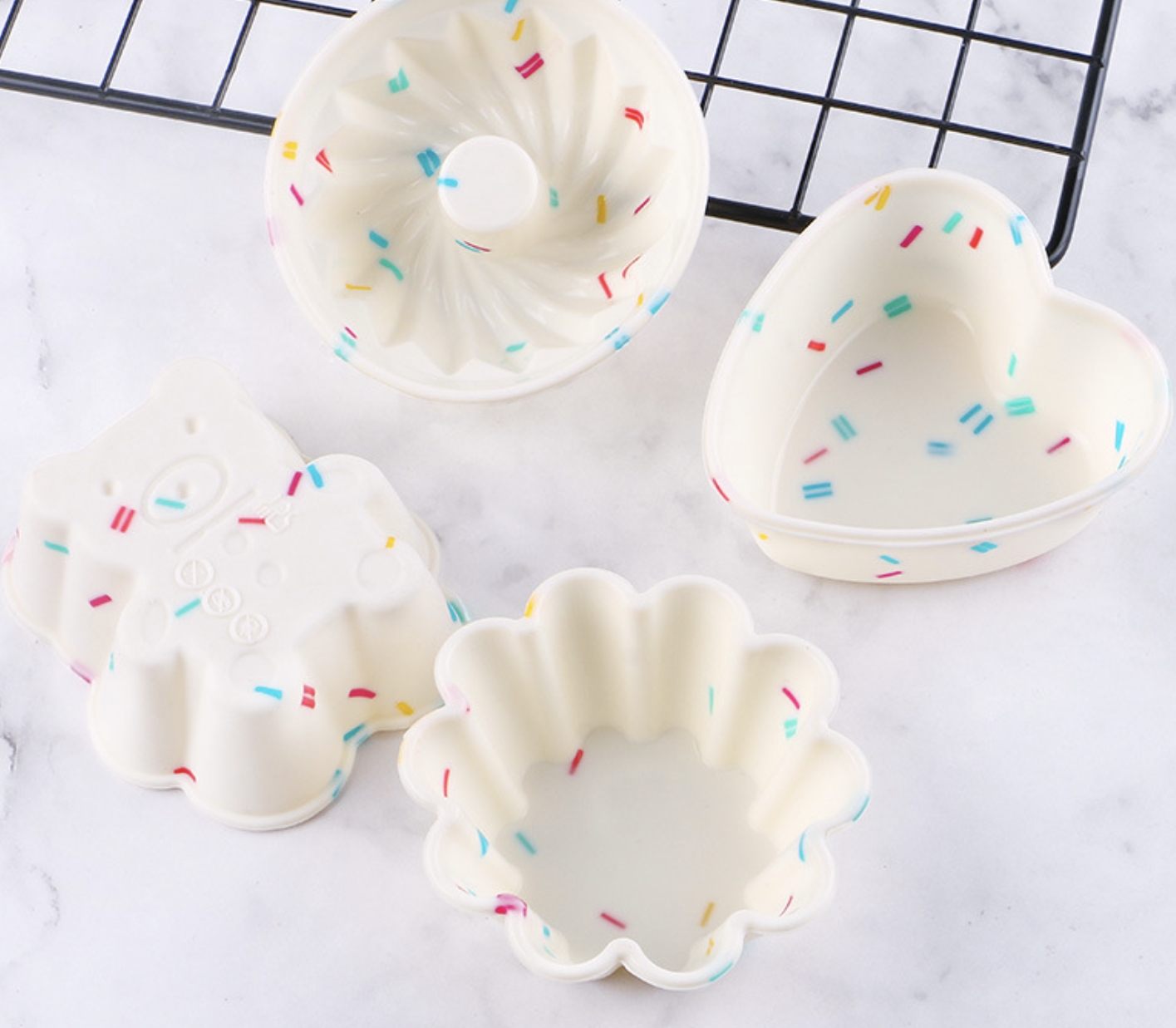 Candy Color Silicone Cake Mold