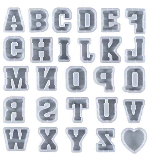 Letter Candle Moulds