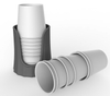 Silicone Disposable Cup Organizer