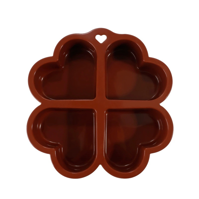 Silicone Four-leaf Clover Cake Mold