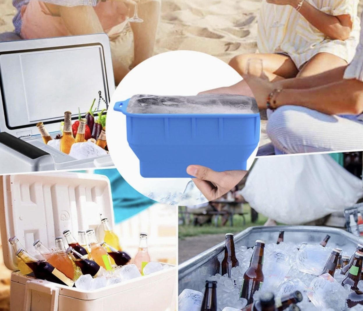 Extra Large Square Ice Cube Trays