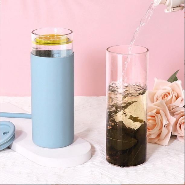 Silicone Straight Glass Cup Protective Cover