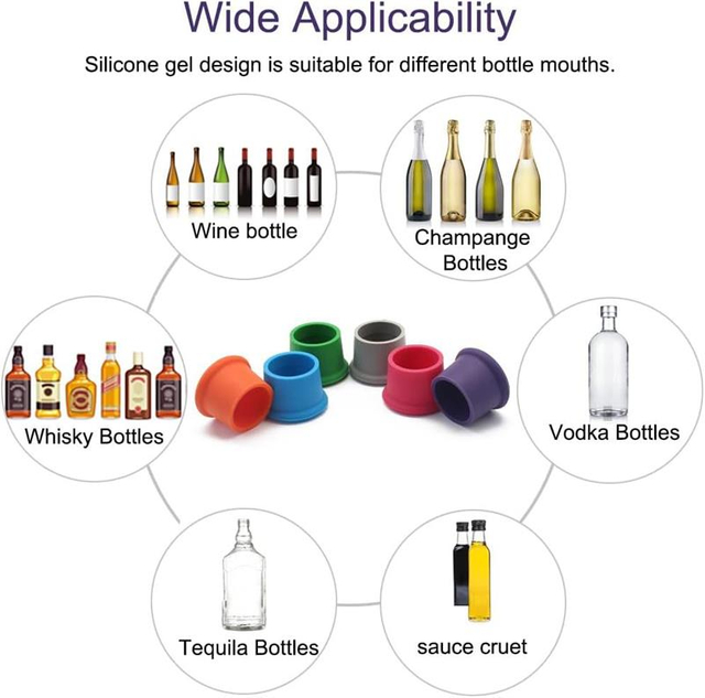 Silicone Wine Bottle Stopper
