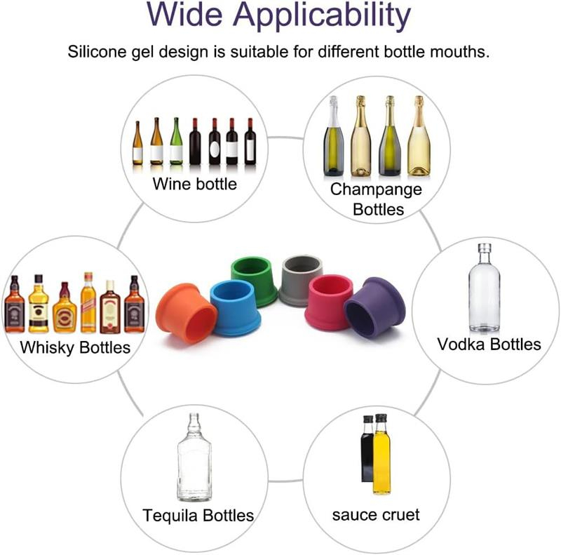 Silicone Wine Bottle Stopper
