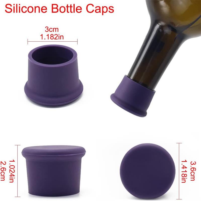 Silicone Wine Bottle Stopper