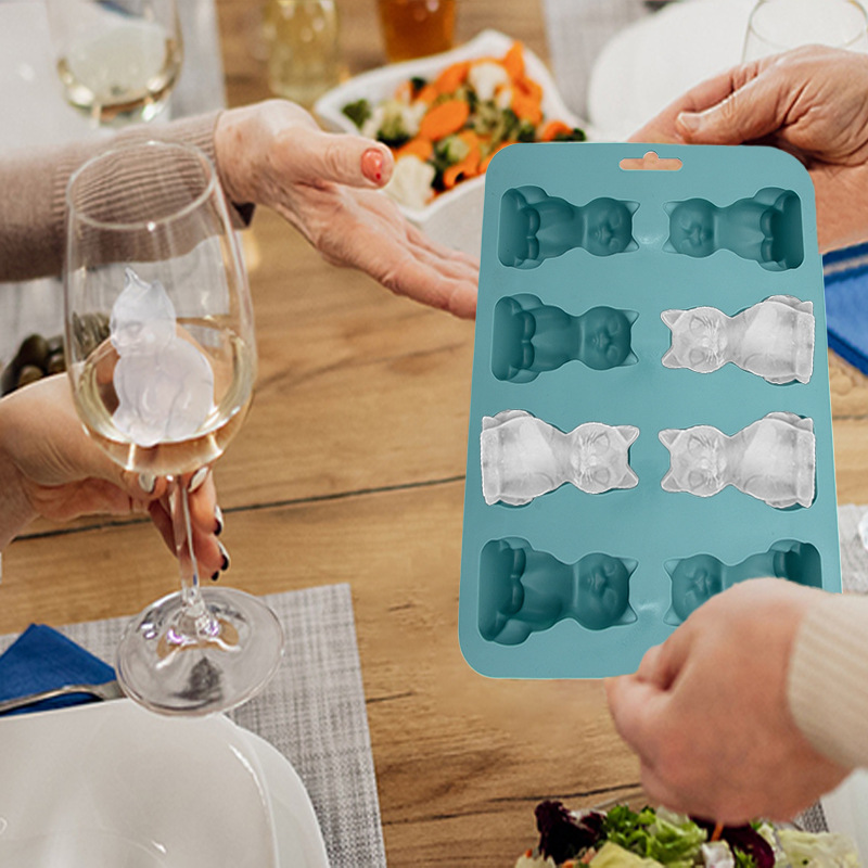 Kitten Ice Tray Mold 