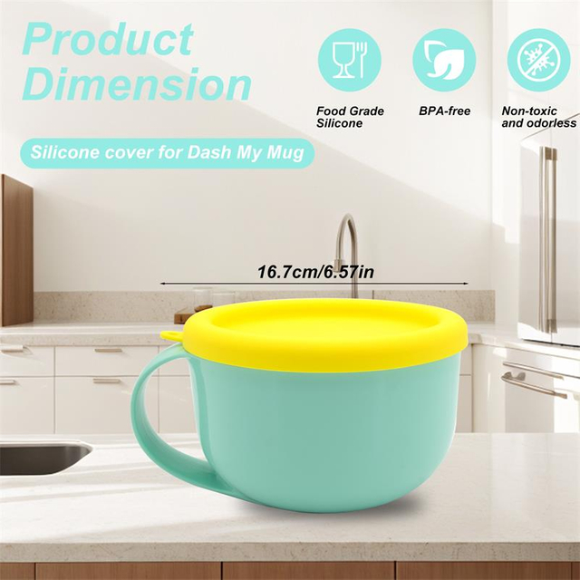 Silicone Ice Cream Bowl Cover