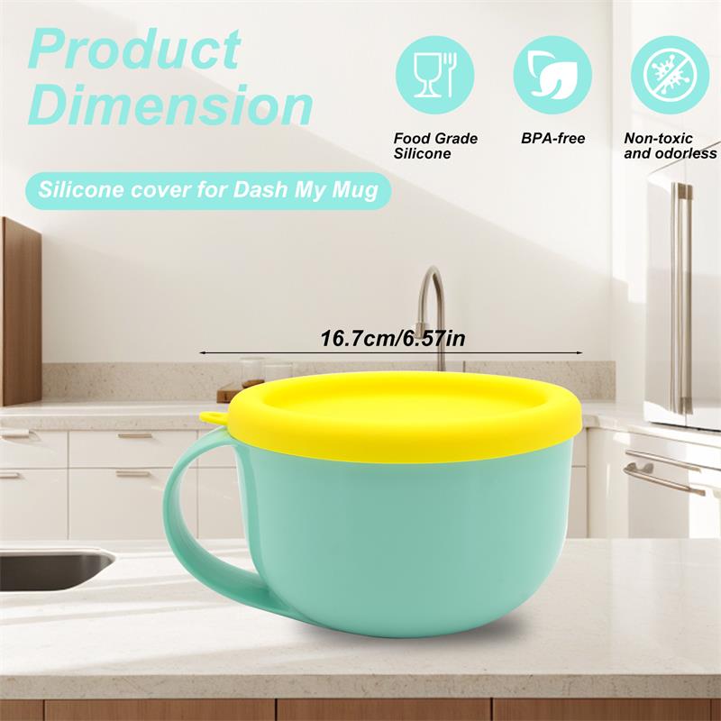 Silicone Ice Cream Bowl Cover