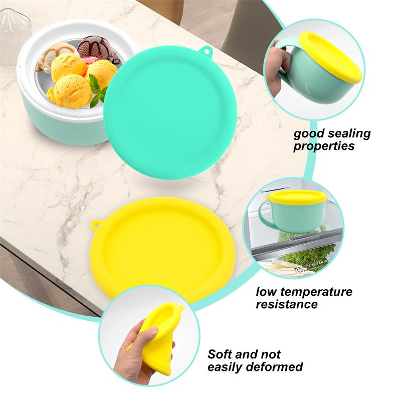Silicone Ice Cream Bowl Cover (10)