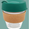 Silicone coffee cup cork insulated coffee cup car coffee cork cup 240ml350ml coffee cup 