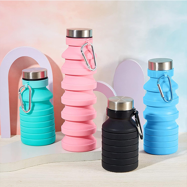 Silicone Water Bottle Camping