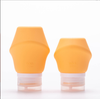 Silicone Travel Refill Bottles for Shampoo, Shower Gel, Facial Cleanser, And Hand Cream, Portable Empty Silicone Bottles.