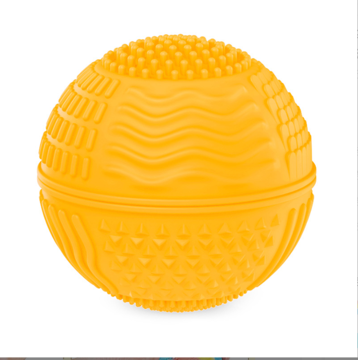 Amazon Hot-Selling Silicone Ball Grip Finger Strength Sensory Stone Stress Relief Toy Tactile Decompression Toy Ball.