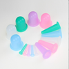 Portable Home Gua Sha Soft Silicone Suction Cup, Press-Type Dampness-Removing Simple Vacuum Silicone Cupping Device