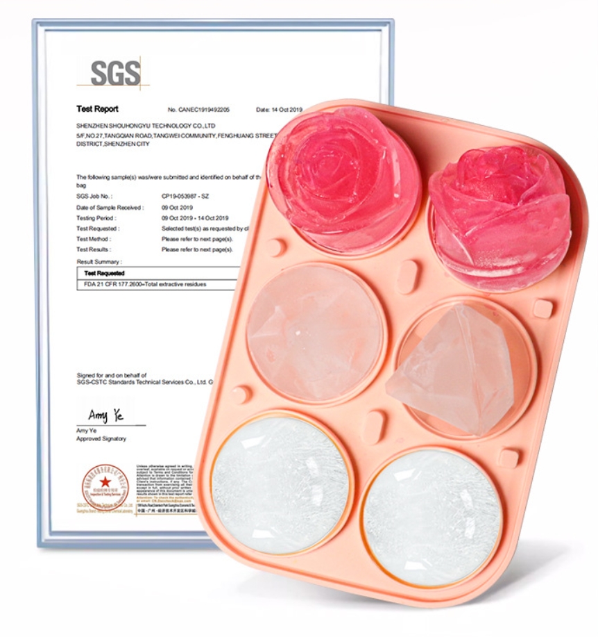 Rose Diamond Combination Ice Cube Mold