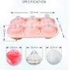 Rose Diamond Combination Ice Cube Mold