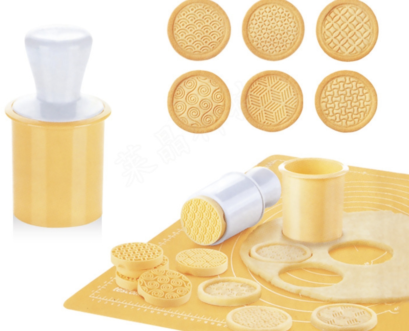 Silicone Cookie Embossing Mold