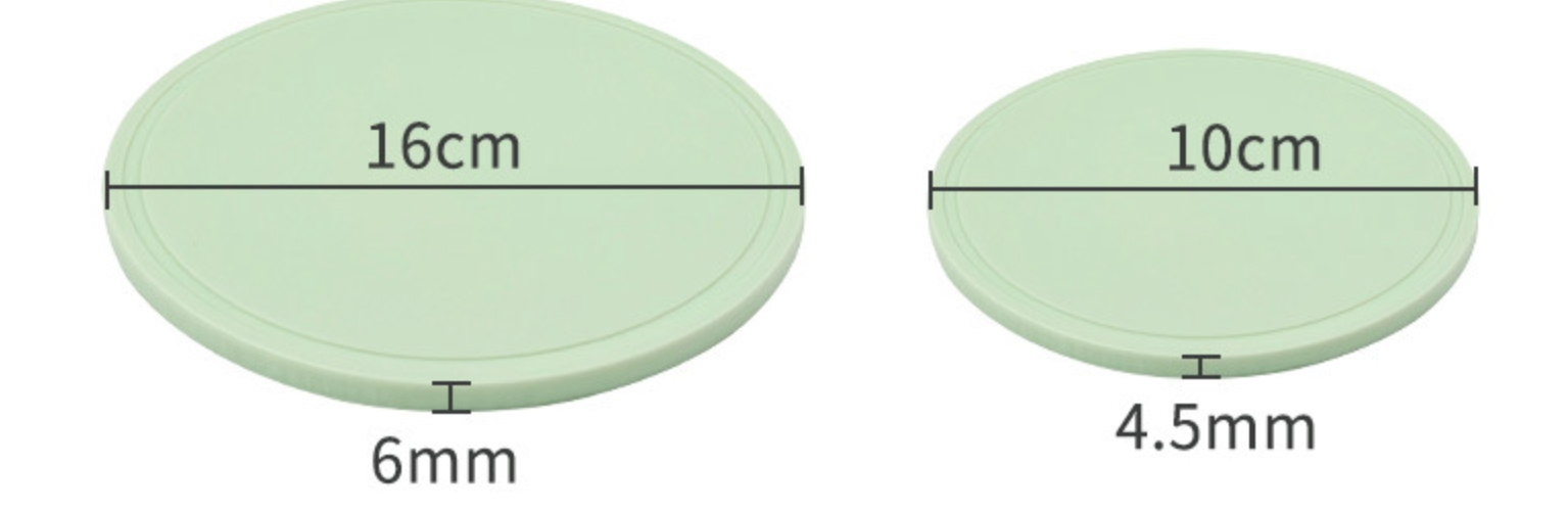 Silicone Round Heat-insulating Coaster